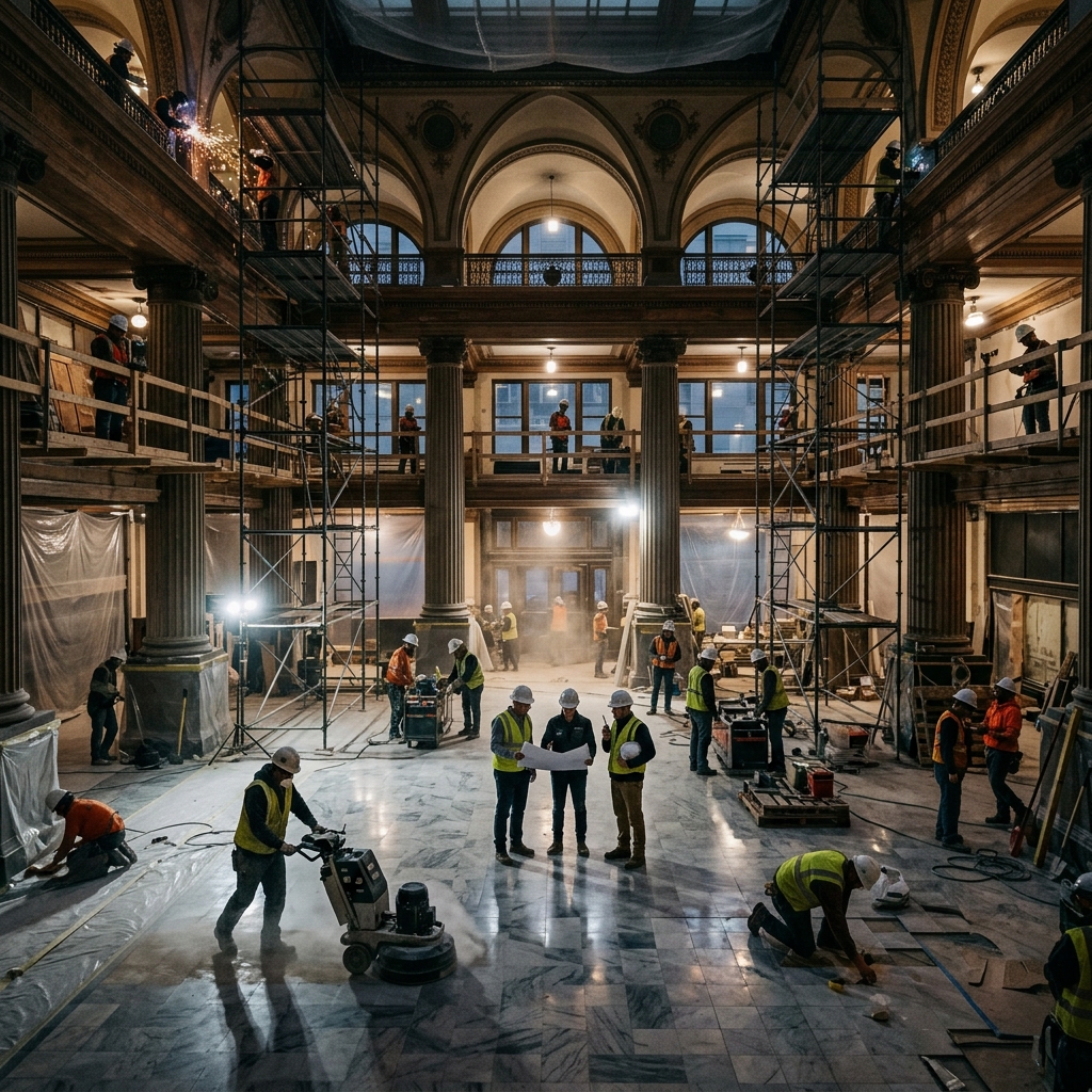 Commercial renovation project coordination — Livane Renovation Group South Florida